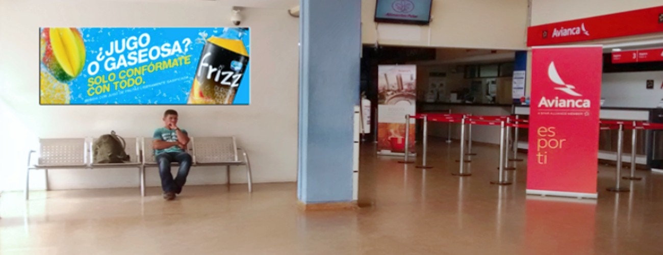 Publicidad aeropuerto de Villavicencio